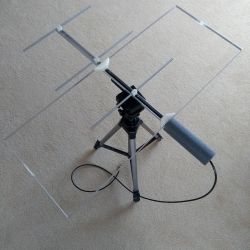 tragbare 2m/70cm SAT Antenne